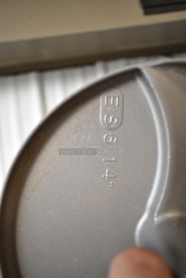 9 BRAND NEW SCRATCH AND DENT! Robot Coupe Metal Food Processor Blades Including ES6 1/4", E/S2 5/64", 3mm, J-3x3mm, Br 1/8". 9 Times Your Bid! - Image 9 of 12