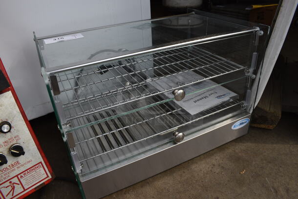 BRAND NEW! KoolMore Model HDC-17C Countertop Glass Heated Display Case Merchandiser. 110-120 Volts, 1 Phase. 22x14.5x14.5. Tested and Working! - Image 2 of 6