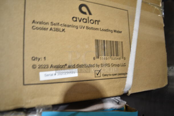 BRAND NEW IN BOX! Avalon A3BLK Stainless Steel Bottom Loading Water Cooler. 115 Volts, 1 Phase.  - Image 3 of 3