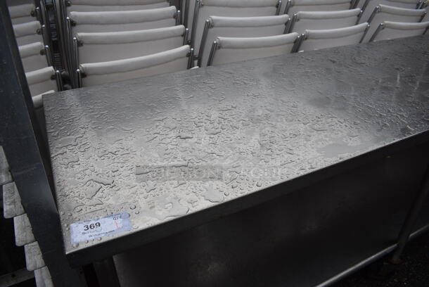Stainless Steel Table w/ Stainless Steel Under Shelf on Commercial Casters. 96x30x35.5 - Image 2 of 6