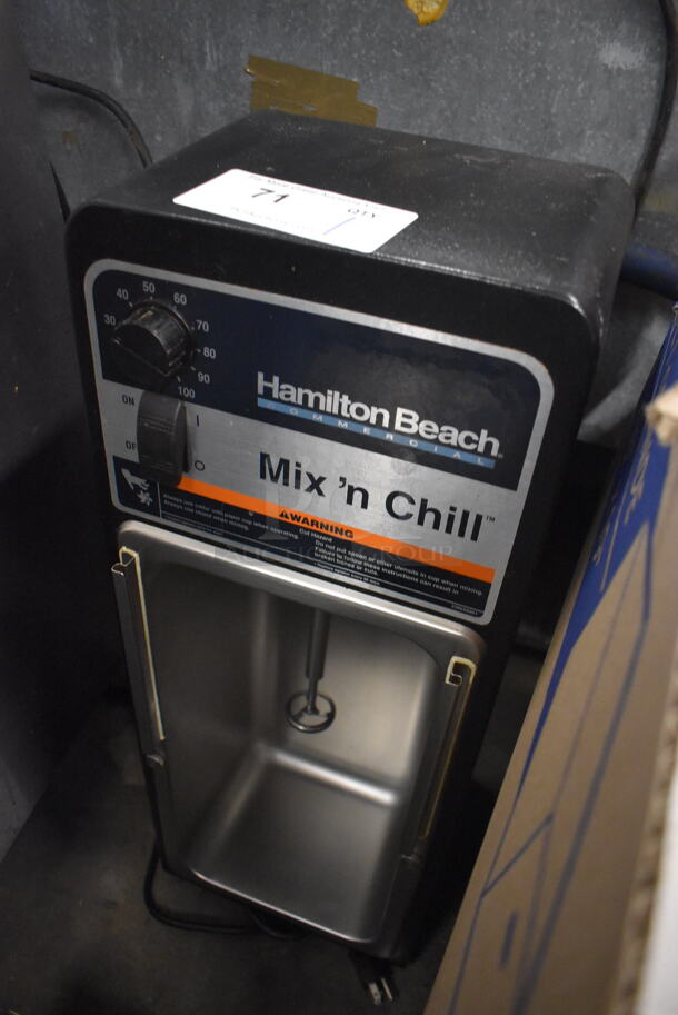 Hamilton Beach 94950 Stainless Steel Commercial Countertop Drink Mixer. 120 Volts, 1 Phase. 10x10x26. Tested and Working! - Image 3 of 4