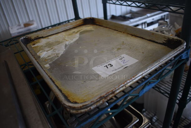 2 Metal Half Size Baking Pans. 13x18x1. 2 Times Your Bid! - Image 2 of 3