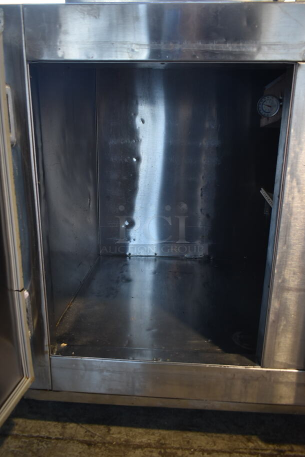 SC72D Stainless Steel Commercial Pizza Prep Table. 115 Volts, 1 Phase. Tested and Powers On But Does Not Get Cold - Image 6 of 9