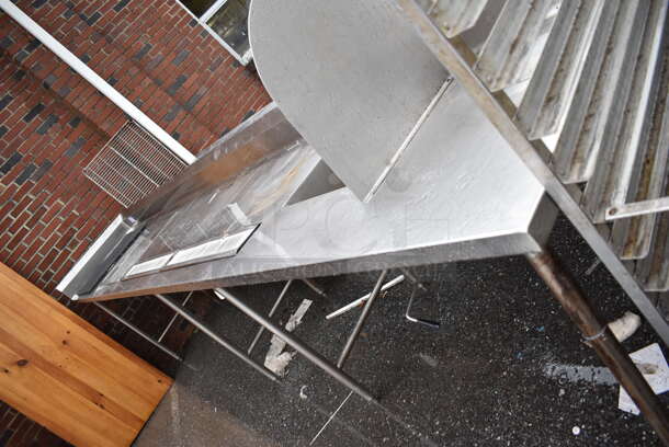 Stainless Steel Soda Station w/ Sink Bay, Faucet, Handles and Splash Guard. 156x31x56 - Image 4 of 6
