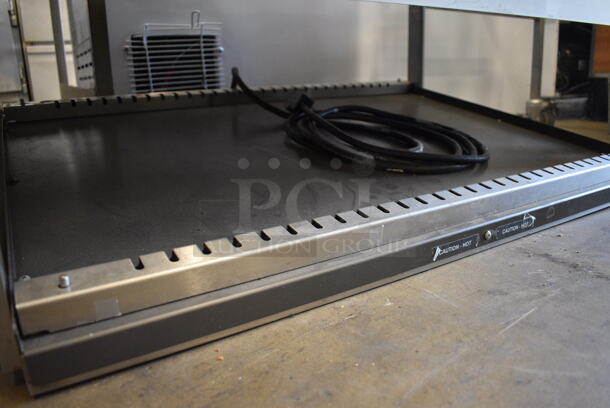 Hatco Stainless Steel Commercial Countertop 2 Tier Warming Display Case Merchandiser. 36x24x29. Tested and Working! - Image 5 of 6