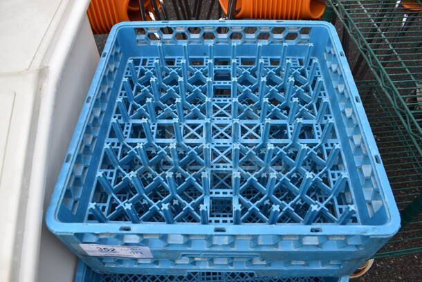 ALL ONE MONEY! Lot of 6 Blue Poly Dish Caddies. 19.5x19.5x4 - Image 3 of 3