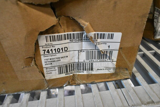 BRAND NEW IN BOX! Vollrath 741101D Mirage 11 Qt. Silver Drop-In Induction Rethermalizer. 120 Volts, 1 Phase.  - Image 4 of 4