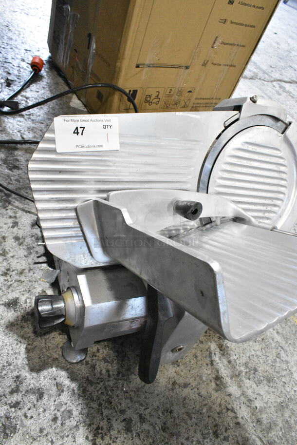 Sirman GEMMA 300 Stainless Steel Commercial Countertop Meat Slicer. 120 Volts, 1 Phase. Tested and Does Not Power On - Image 4 of 8