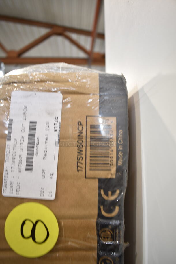 2 BRAND NEW IN BOX! ServIt 423SWI60CP / Avantco 177SW60INCP Stainless Steel Commercial 60" Heat Strip. 120 Volts, 1 Phase. 2 Times Your Bid! - Image 3 of 4