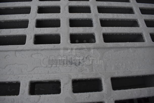 3 Cambro Gray Poly Dunnage Racks. 48x21x12. 3 Times Your Bid! - Image 4 of 5
