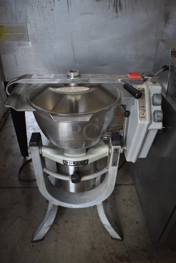 Hobart HCM-300 Metal Commercial Floor Style Horizontal Cutter Mixer. 230/480 Volts, 3 Phase. 31x22x41