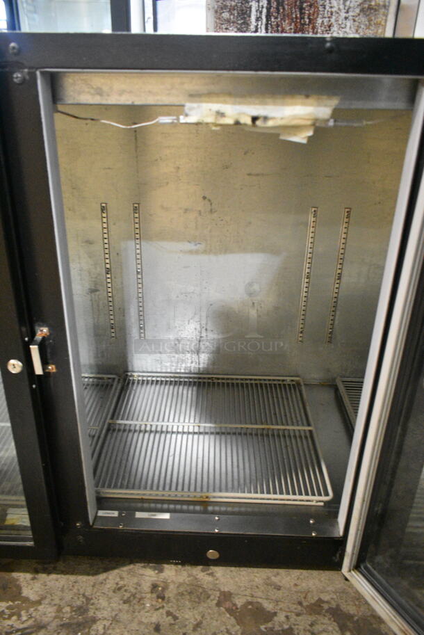 Beverage Air BB72HC-1-G-B Metal Commercial 3 Door Back Bar Cooler Merchandiser. 115 Volts, 1 Phase. Tested and Working! - Image 4 of 6