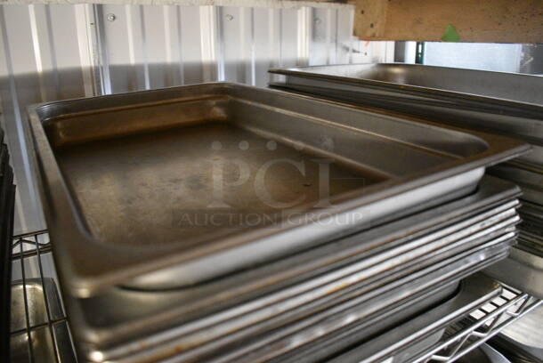 12 Stainless Steel Full Size Drop In Bins. 1/1x2. 12 Times Your Bid! - Image 3 of 3