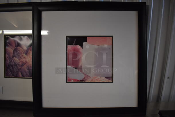 4 Framed Pictures; Bread Loaves, Cheese, Green Pepper and Sauce. 26x1x26. 4 Times Your Bid! - Image 6 of 7
