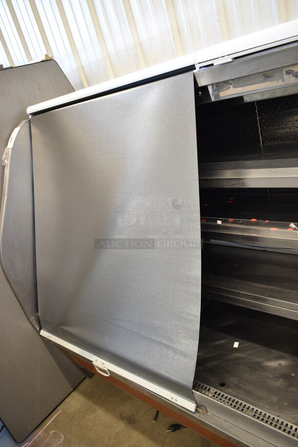 Metal Commercial Floor Style Open Grab N Go Merchandiser Display Case. Cannot Test Due To Cut Power Cord - Image 4 of 7