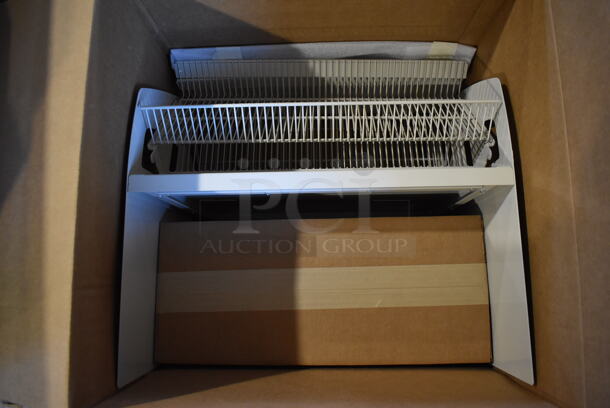 BRAND NEW IN BOX! Royston 72003191-296 White Metal Rack. 24x20x24