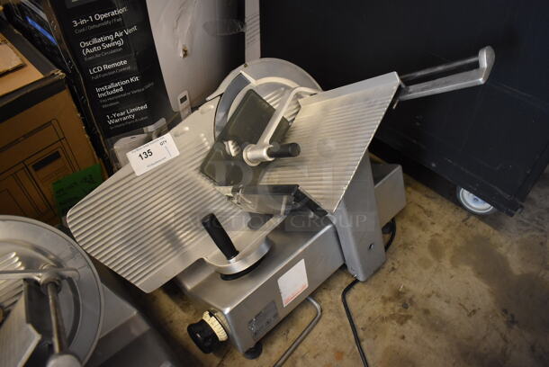 Bizerba SE 12 Stainless Steel Commercial Countertop Meat Slicer. 120 Volts, 1 Phase. 30x24x24. Tested and Working! - Image 2 of 5