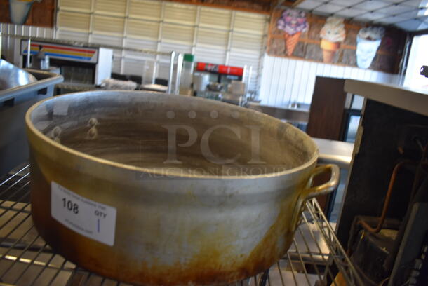 Metal Stock Pot. 22x18.5x7 - Image 3 of 5