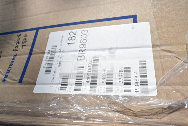 PALLET LOT of 9 BRAND NEW Boxes Including JCSCC-8oz-38 Captiva Square Clear 8oz, JBRCC-2.5oz Bullet Round Clear, BR9603 13.5 oz Palmers Stretch Marks, 4 Box Easy Plastic Containers, 500JBS04N 4 oz. Customizable Square PET Clear Energy Juice Bottle - 650/Box. 9 Times Your Bid!  - Image 7 of 9