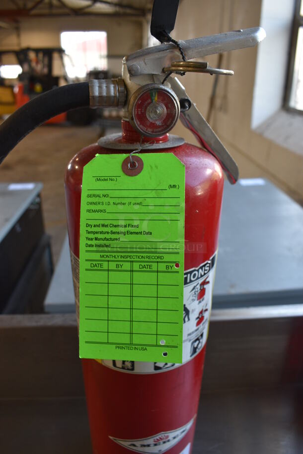 Amerex Dry Chemical Fire Extinguisher. 6x5x20 - Image 2 of 3