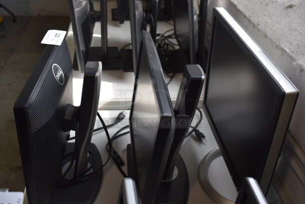 3 Various Computer Monitors; Dell P1913Sb, Dell P1913Sf and Dell 2001FP. 100-240 Volts, 1 Phase. 3 Times Your Bid! - Image 3 of 8