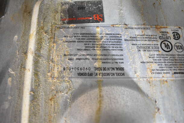 Amana RFS12SW2A Stainless Steel Commercial Countertop Microwave Oven. 120 Volts, 1 Phase.   - Image 5 of 5