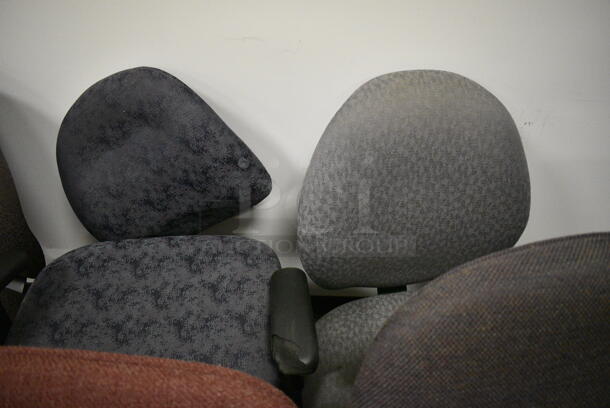 6 office chairs in a variety of colors. 6 Times Your Bid!  (Main Building) - Image 6 of 6