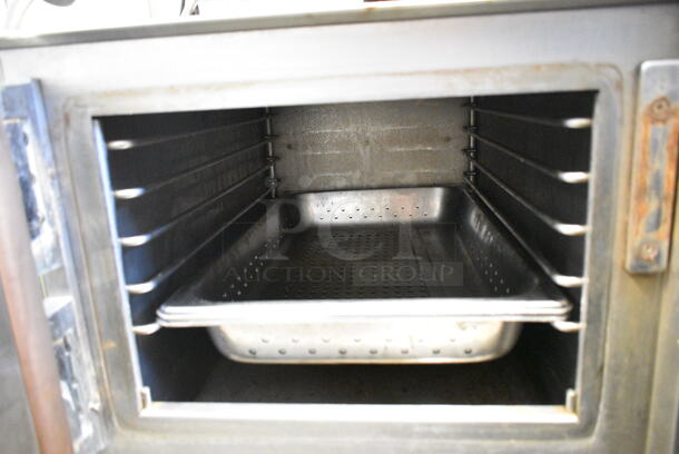 AccuTemp S32083D1205135 Stainless Steel Commercial Electric Powered Steam Cabinet on Stand w/ Commercial Casters. 208 Volts, 3 Phase. - Image 4 of 8