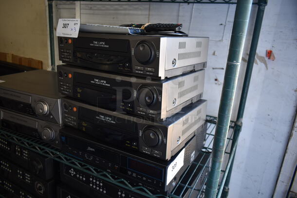 3 TLR1281 Time Lapse Video Cassette Recorders. 100-240 Volts, 1 Phase. 3 Times Your Bid! - Image 2 of 6