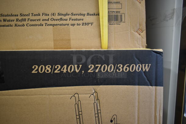 PALLET LOT of 17 BRAND NEW SCRATCH AND DENT! Avantco 177PC201 Stainless Steel Commercial Countertop Single Tank 8 Liter Electric Pasta Cooker / Rethermalizer. Stock Picture Used as Gallery. 17 Times Your Bid! - Image 7 of 7