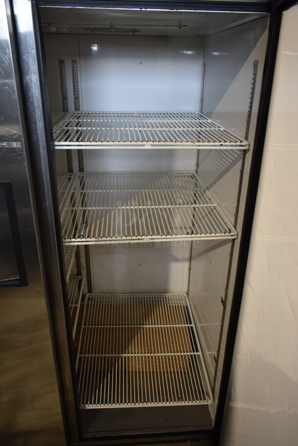 2015 True TG2R-2S ENERGY STAR Stainless Steel Commercial 2 Door Reach In Cooler w/ Poly Coated Racks. 115 Volts, 1 Phase. Tested and Working! - Image 8 of 8