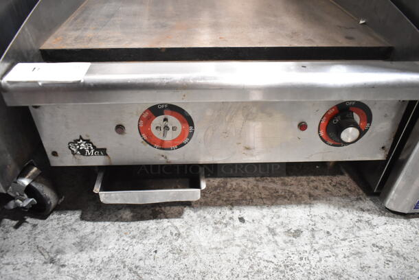 Star Stainless Steel Commercial Countertop Flat Top Griddle.  - Image 4 of 4