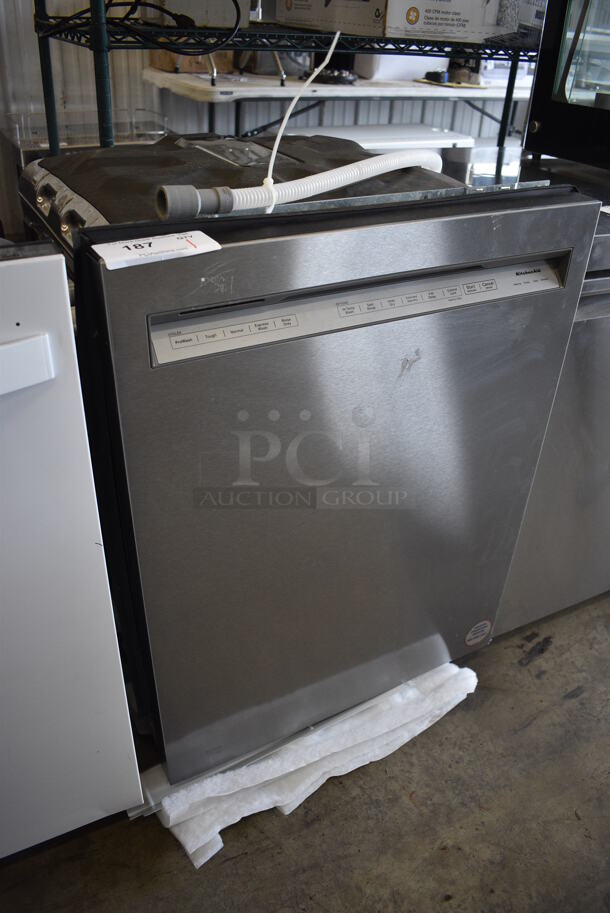 BRAND NEW SCRATCH AND DENT! KitchenAid Stainless Steel Undercounter Dishwasher. 24x24x35 - Image 3 of 9