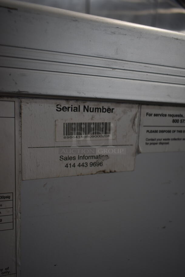 SC-165W Metal Commercial Open Merchandiser on Commercial Casters. 115 Volts, 1 Phase. Tested and Powers On But Does Not Get Cold - Image 5 of 6