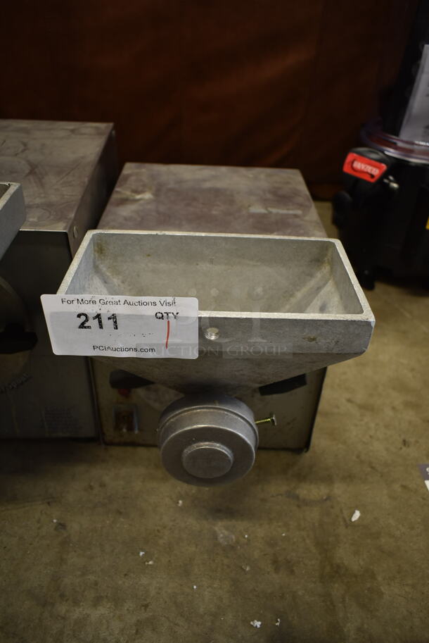 Olde Tyme Stainless Steel Commercial Countertop Nut Grinder Base. 115 Volts, 1 Phase. Tested and Working! - Image 2 of 6