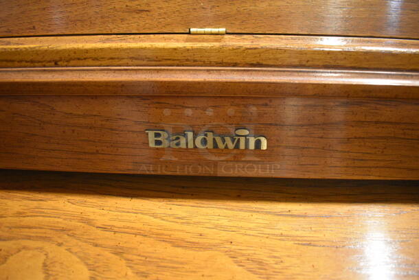 Baldwin Wooden Piano. 58x25x42 - Image 5 of 8