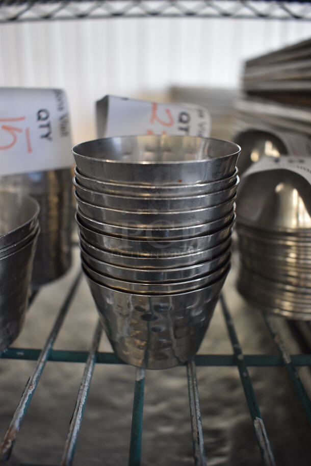 22 Metal Portion Cups. 2.25x2.25x1.5. 22 Times Your Bid!