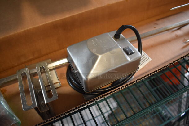 BRAND NEW IN BOX! Onlyfire CS-6034 Rotisserie Kit for Grill. 46x3.5x5 - Image 3 of 5