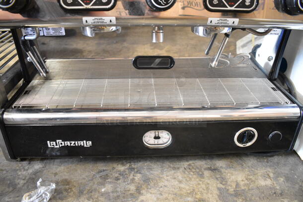 2017 La Spaziale EK2 Stainless Steel Commercial Countertop 2 Group Espresso Machine w/ Steam Wand. 230 Volts, 1 Phase.  - Image 3 of 5