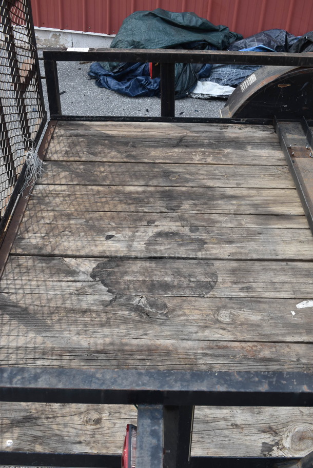 Bye-Rite Trailers Metal Flat Top Open Trailer w/ Rear Lowering Ramp. Does Not Have Title.   - Image 11 of 11