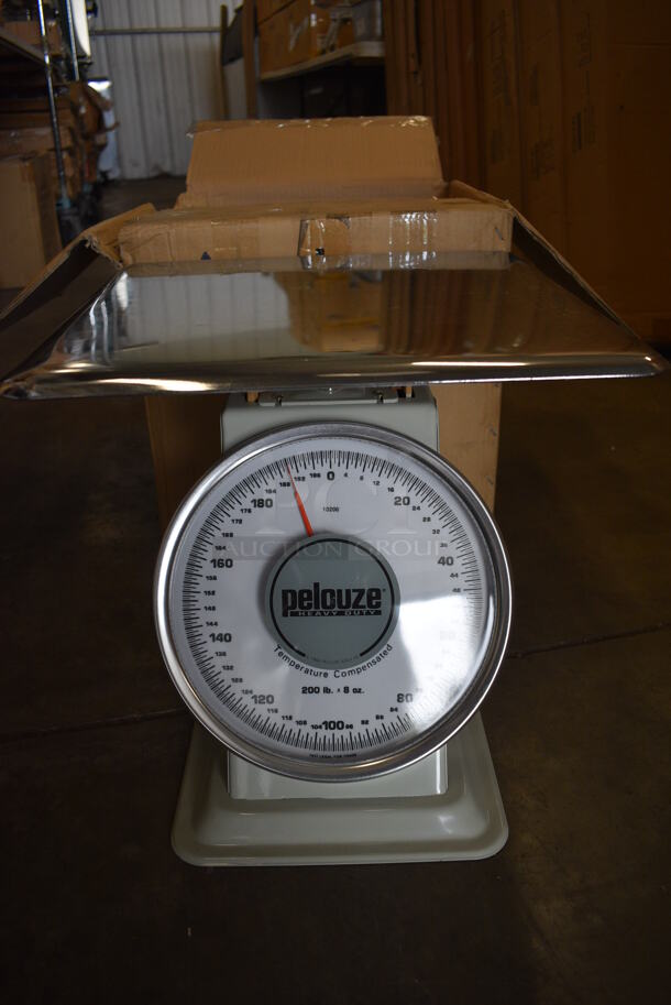 BRAND NEW IN BOX! Pelouze Metal Countertop Heavy Duty Food Portioning Scale. 15.5x15.5x14.5 - Image 3 of 7