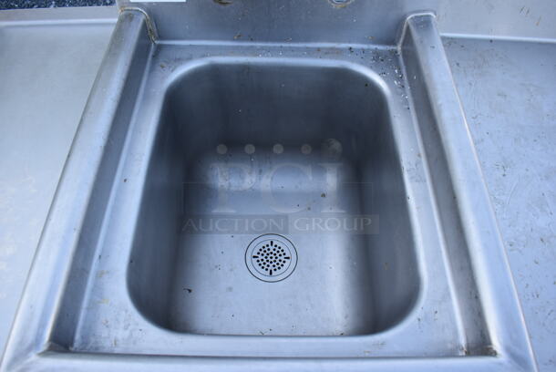 Eagle Stainless Steel Commercial Single Bay Sink. 23x28x44 - Image 4 of 6