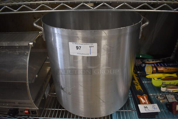 Metal Stock Pot. 22x18.5x19 - Image 1 of 3