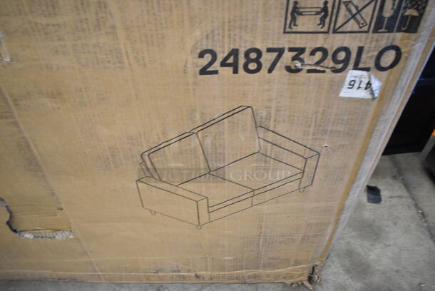 BRAND NEW SCRATCH AND DENT! 2487329LO Loveseat 2 Seater Sofa.  - Image 3 of 5