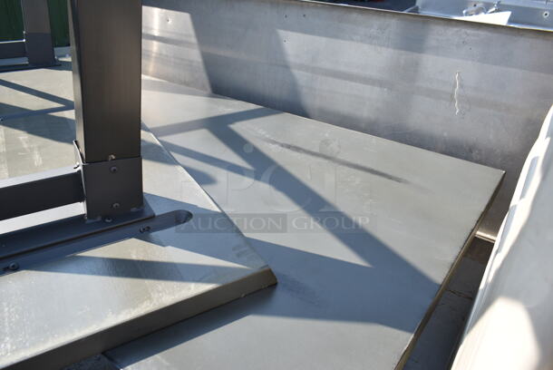 2 BRAND NEW SCRATCH AND DENT! Black Bar Height Tables. 2 Times Your Bid!  - Image 5 of 6