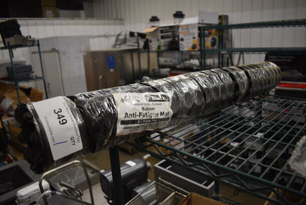 Choice Black Anti Fatigue Floor Mat. 36x36x0.5 - Image 1 of 3