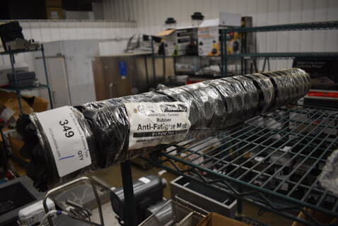 Choice Black Anti Fatigue Floor Mat. 36x36x0.5