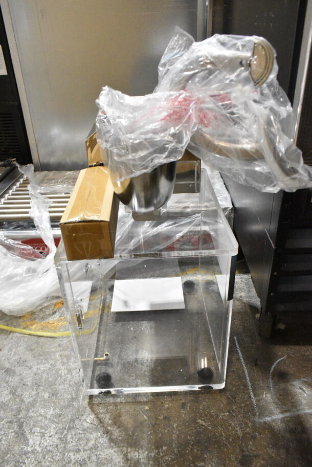 BRAND NEW SCRATCH AND DENT! Carnival King 382SCM250 Sno Cone Ice Machine. 120 Volts, 1 Phase. Tested and Working!  - Image 2 of 9