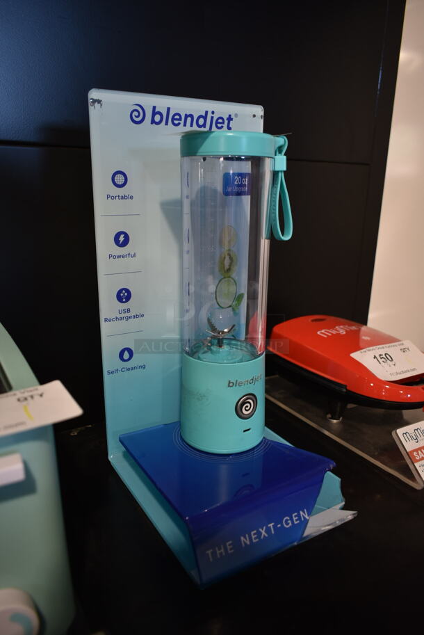 Blendjet Blue Countertop Portable Blender Drink Mixer. Store Display Unit. - Image 2 of 4