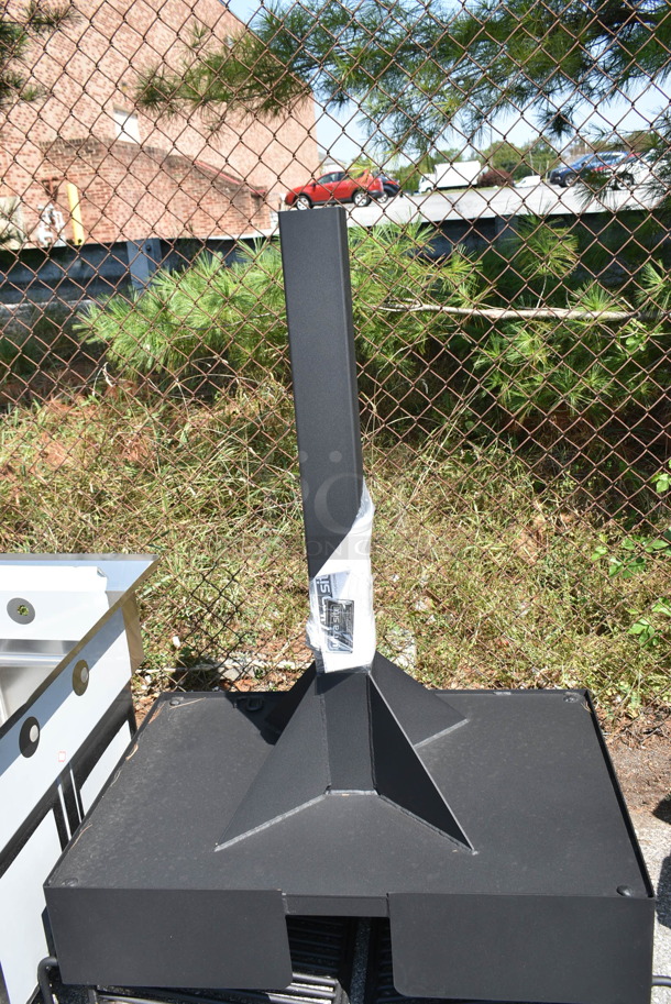 BRAND NEW SCRATCH AND DENT! Ultra Site Playcore 627 28" Inground Mount Cantilever Group Grill with 4" Square Post - Image 6 of 8